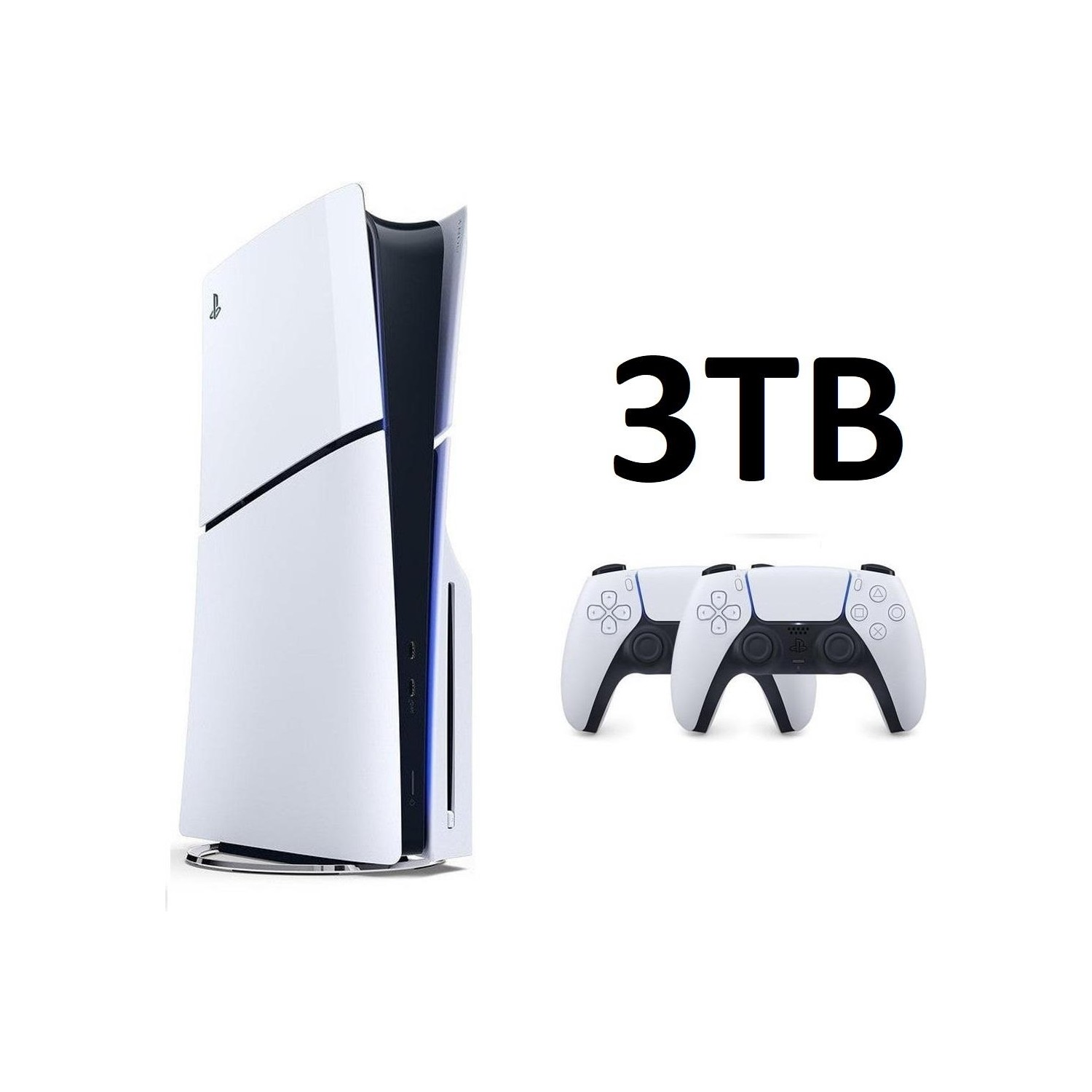 Playstation 5 Slim CD Edition 3 TB+2.Dualsense Kol