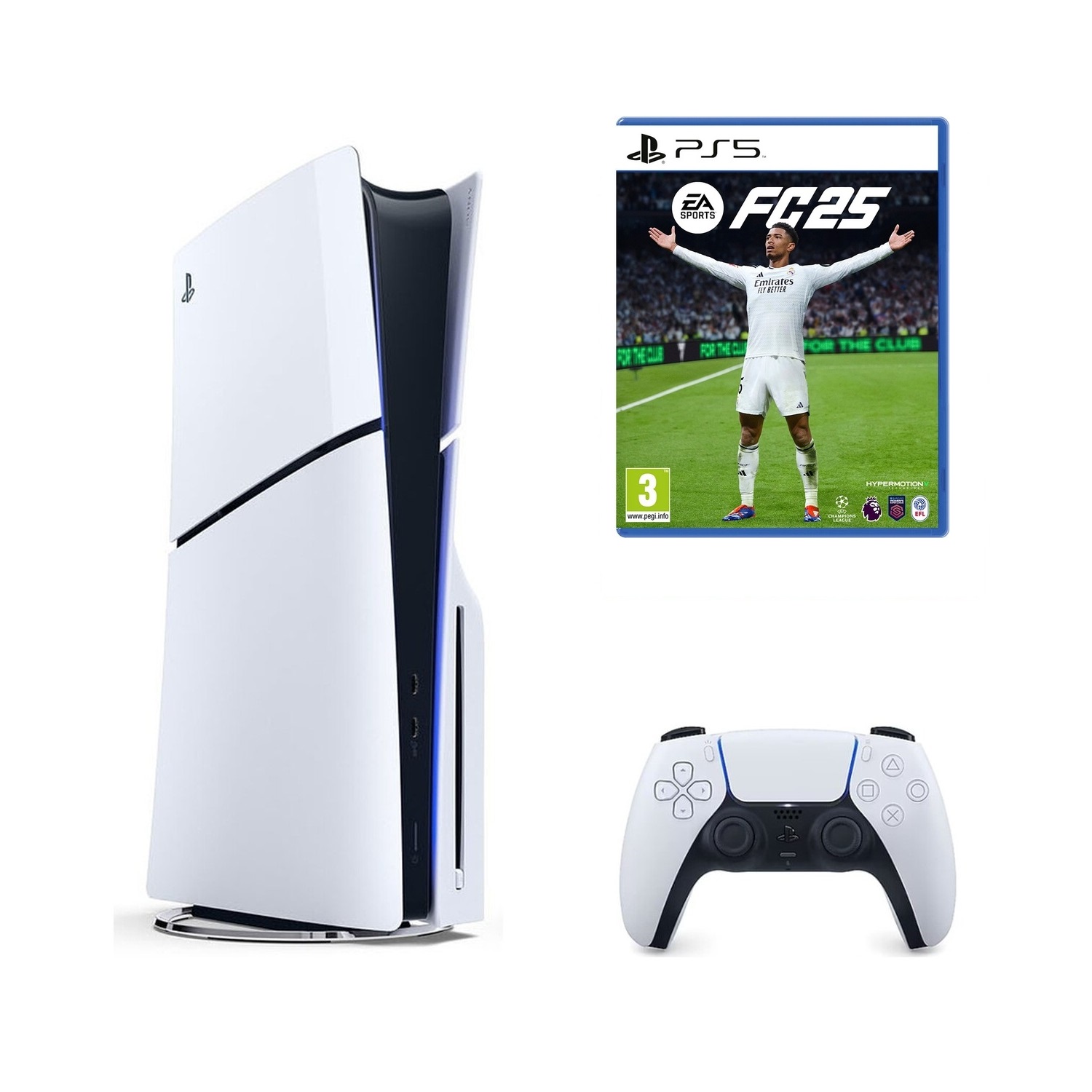 Sony Playstation 5 1 TB Slim Cd Edition+Ps5 Fc 25 Oyunu